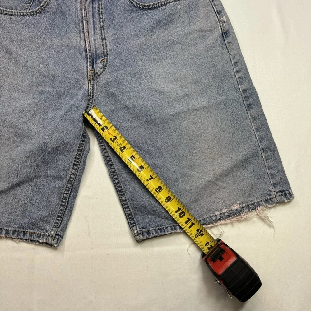 Levi's Jean Shorts‎ Fit 33x11 Jorts Denim 569 Streetwear Y2K VTG Grunge Skater